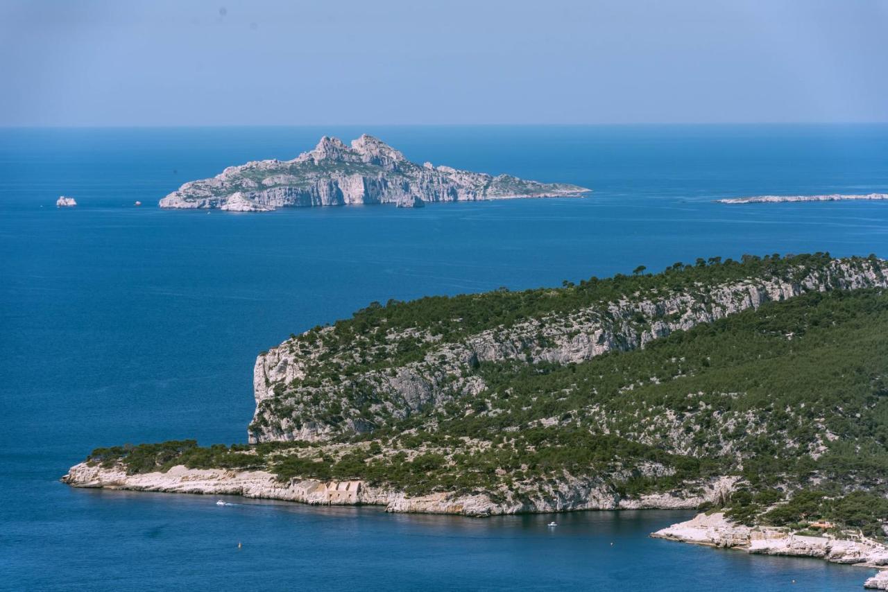 Superbe T2 Dans Villa Entre Calanques Et Colline Marseille Bagian luar foto