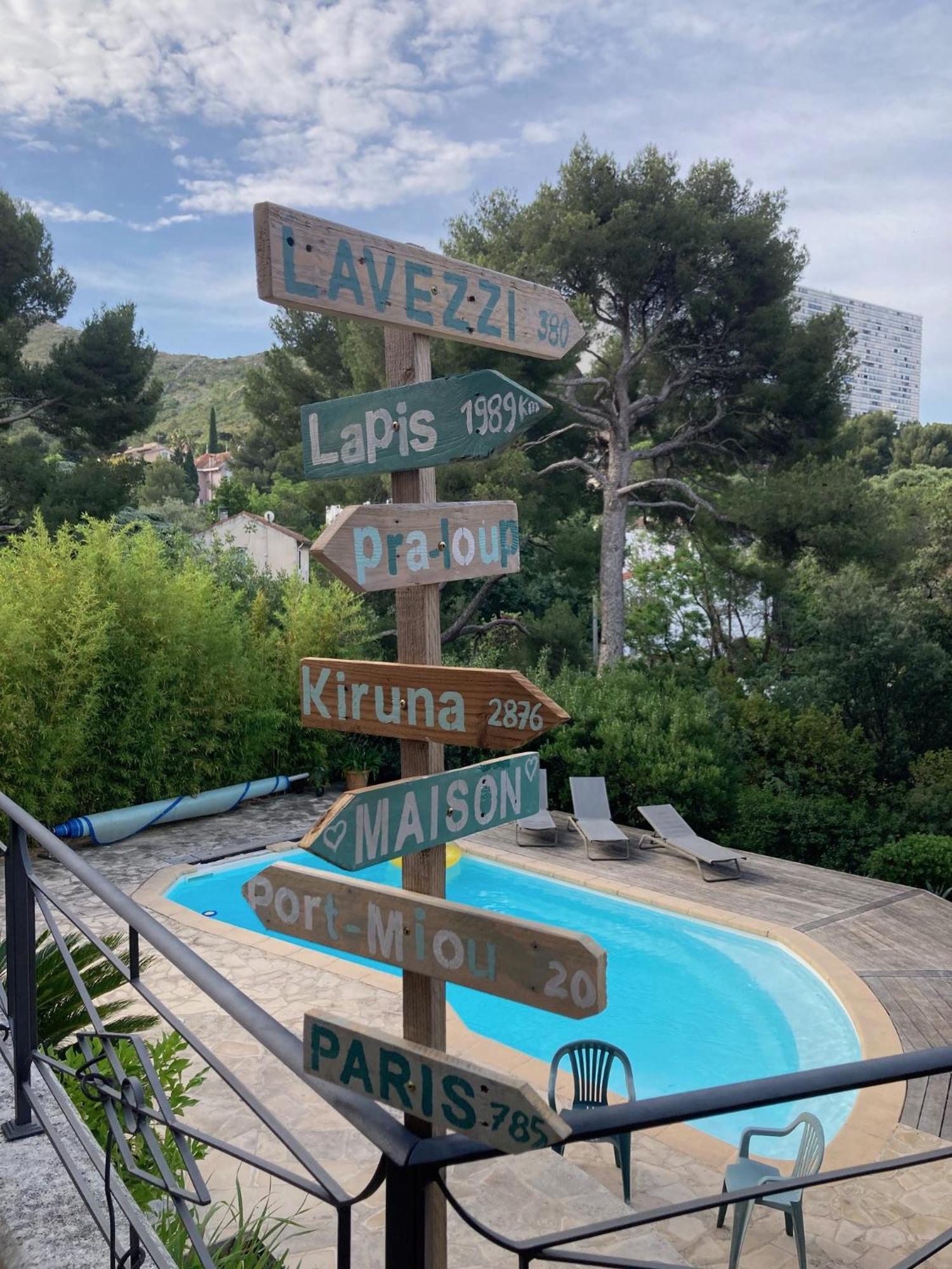 Superbe T2 Dans Villa Entre Calanques Et Colline Marseille Bagian luar foto